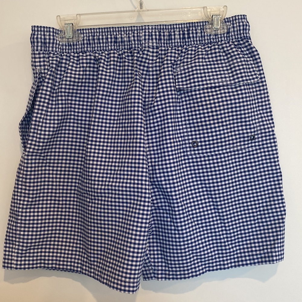 Brooks Brothers Blue and White Checkered, Size Medium - Picture 2 of 4